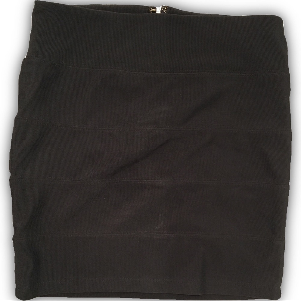 💃Forever21 Black Bodycon Mini Skirt Small 0